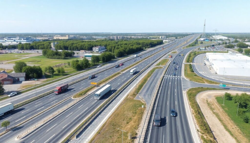 Развитие дорожной инфраструктуры: реконструкция магистралей Подмосковья - иллюстрация