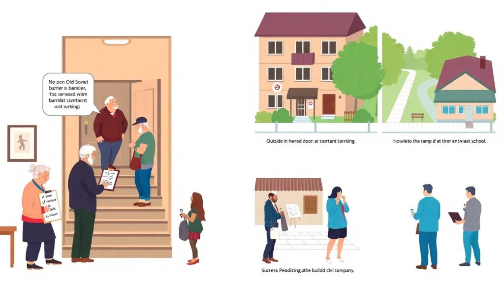 Доступность городской среды для инвалидов в районах Подмосковья - иллюстрация