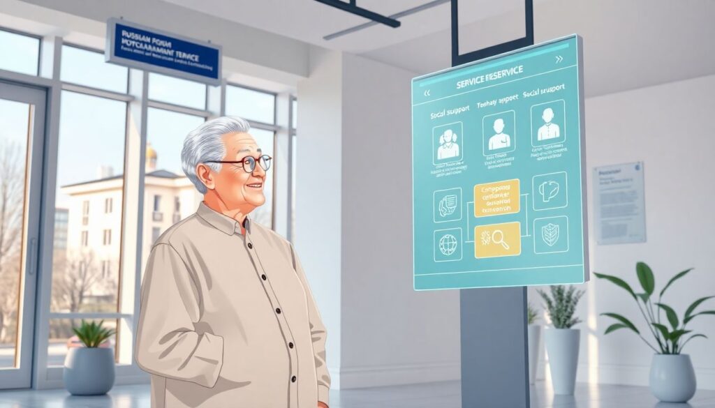 Социальные программы для пожилых людей в Подмосковье - иллюстрация