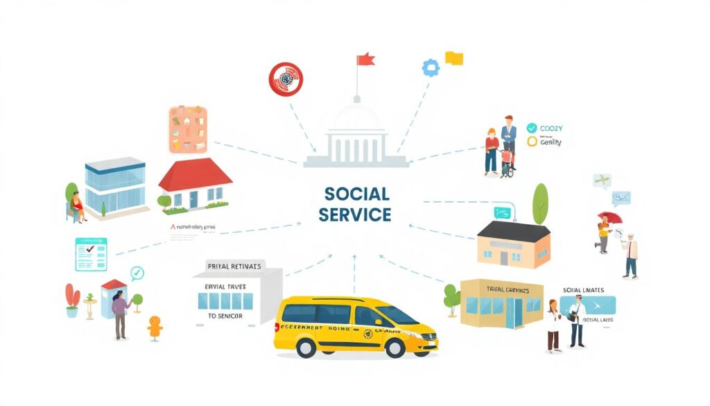 Социальные программы для пожилых людей в Подмосковье - иллюстрация