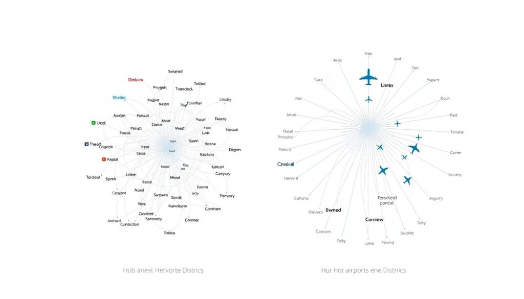 Муниципальные воздушные маршруты и аэропорты региона - иллюстрация