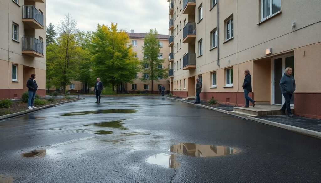 Пешеходные зоны и ремонт тротуаров Подмосковья - иллюстрация