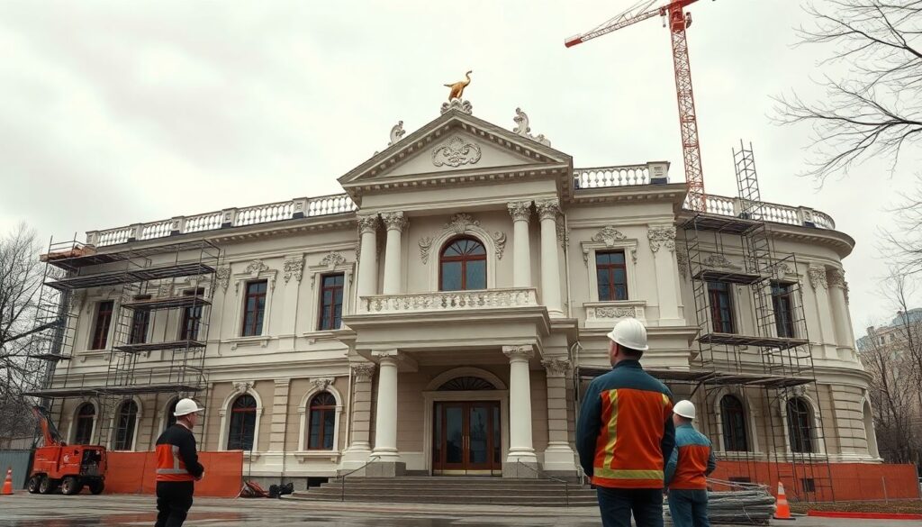 Ремонт и модернизация зданий культуры в Подмосковье - иллюстрация