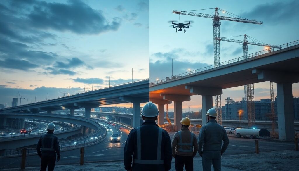 Строительство мостов и путепроводов Подмосковья - иллюстрация