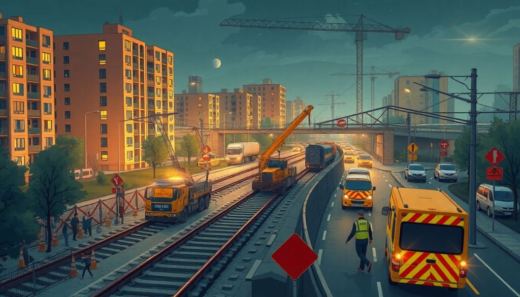 Строительство мостов и путепроводов Подмосковья - иллюстрация