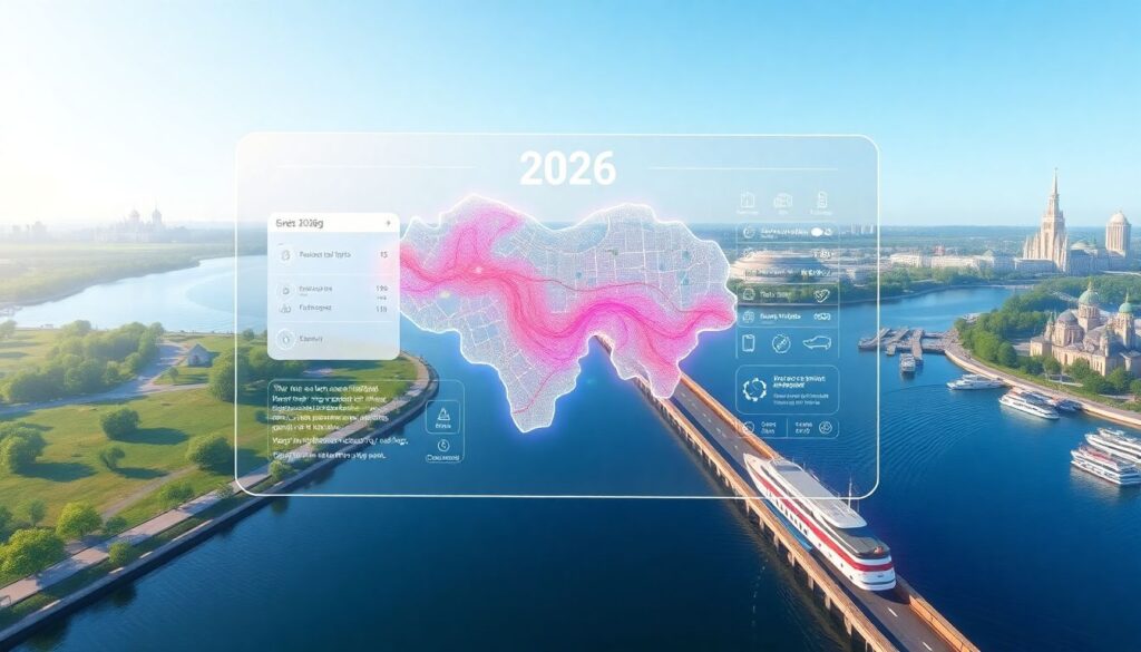 Водный туризм и навигация по Подмосковью - иллюстрация