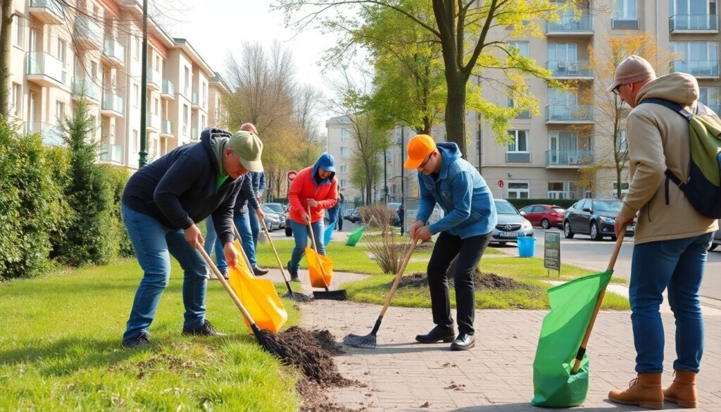 Отряды по благоустройству и субботники в районах Подмосковья - иллюстрация