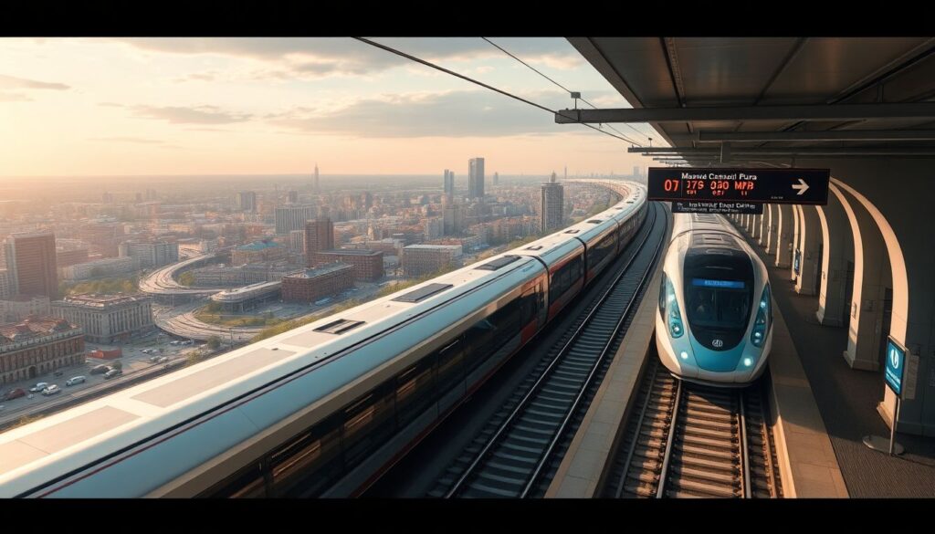 Станции метро и скоростной транспорт: планы Подмосковья - иллюстрация